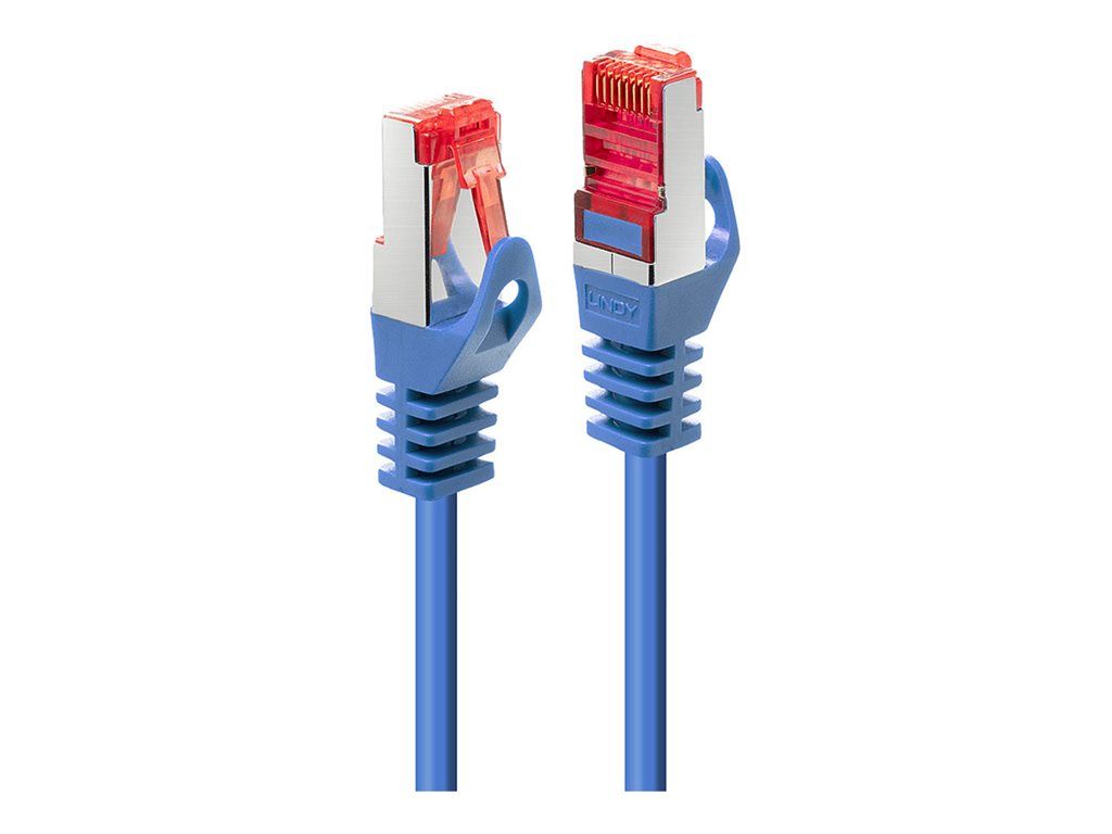 Lindy Basic CAT6 Modular Cable, 2m, Blue