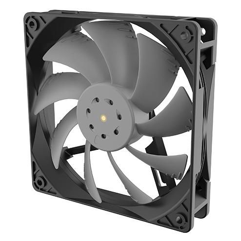 Akasa OTTO SC12 12cm Computer Case Cooler/Heat Sink, Grey (1 Piece)