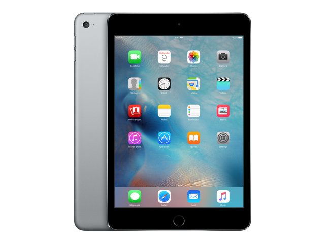 Apple iPad mini 4, 64GB, Wi-Fi + Cellular, 7.9-inch, Space Gray