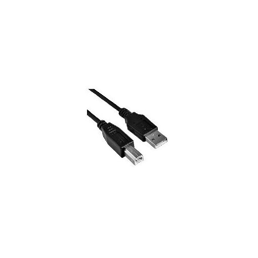 Cable NanoCable USB 2.0 A a B, 1.8M Negro