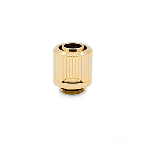EK Water Blocks G1/4 Inch Right Angle Fitting 13/10mm - Gold