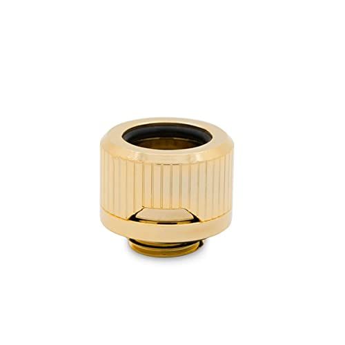 EK Water Blocks EK-Torque HDC 14 Right Angle Adapter G1/4 to 14mm OD Hardtube - Gold