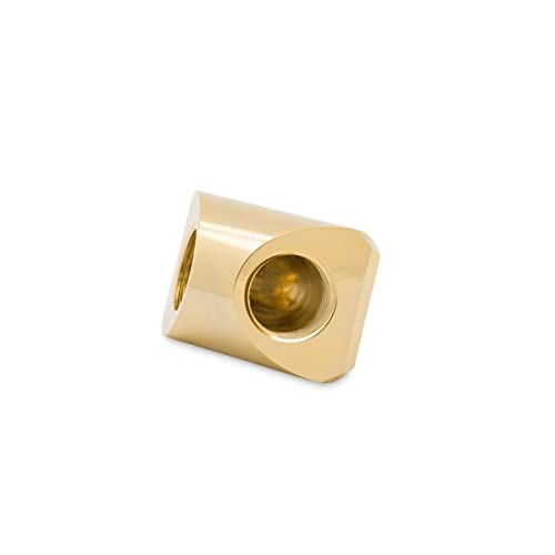 EkWaterBlocks EK-Quantum Torque Adapter 90 Degree G1/4 IG to G1/4 IG - Gold