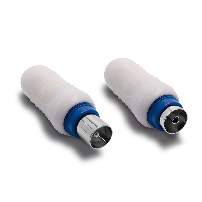 Metronic Coaxial Cable Connectors (Set of 2)