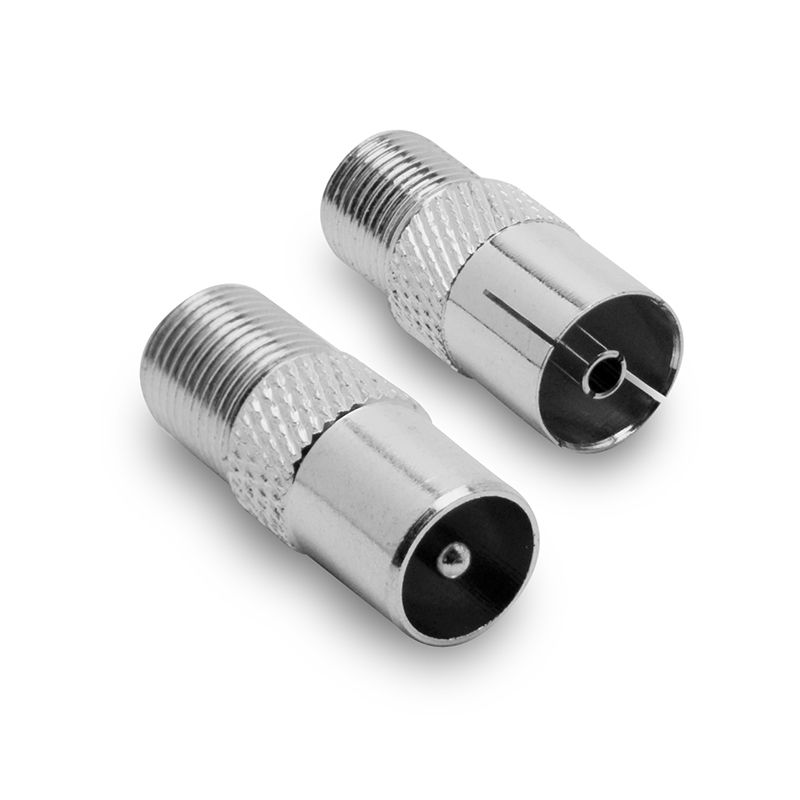 Metronic Adapter Set (2 pcs) F/9.52mm Male to Female and Female to Female