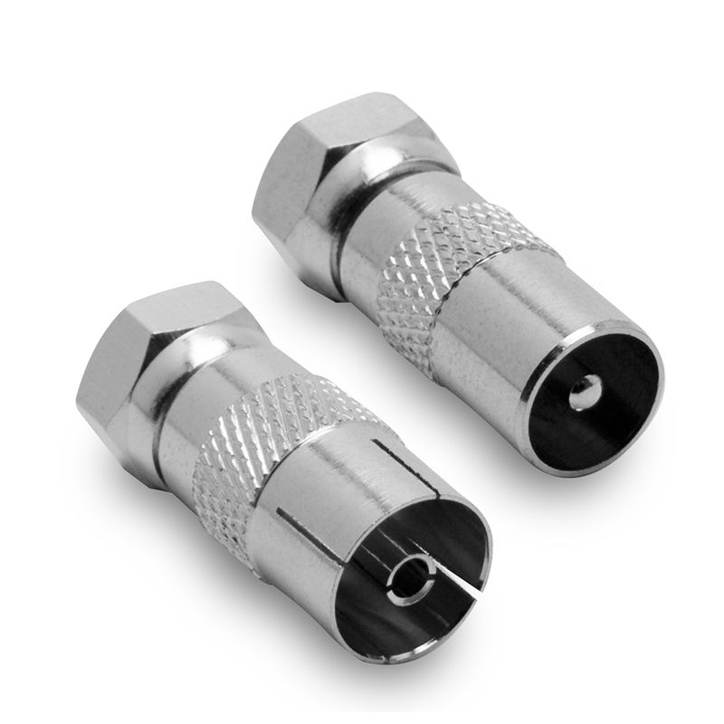 Metronic F/9.52mm Male-Male and Male-Female Adapters (Pack of 2)