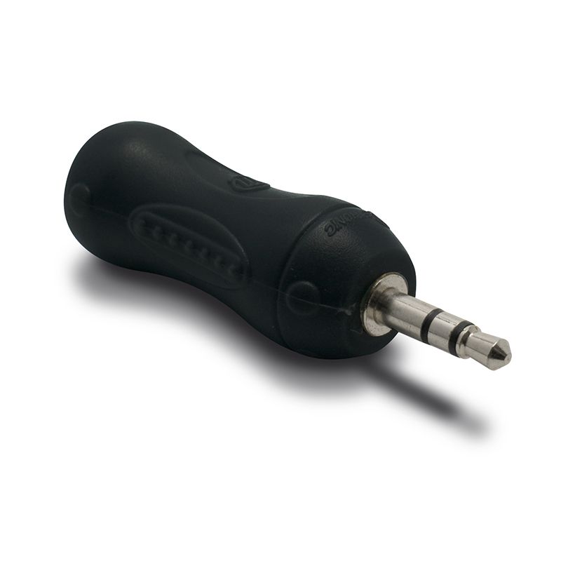 Adaptador estéreo Metronic 3,5 mm macho a 6,35 mm hembra
