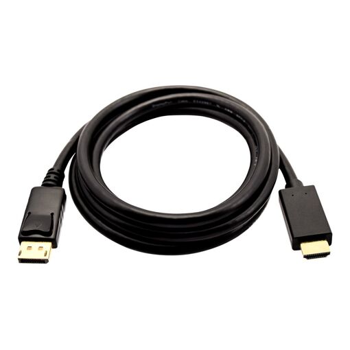 Adaptateur V7 DisplayPort vers HDMI - Câble de 2 mètres