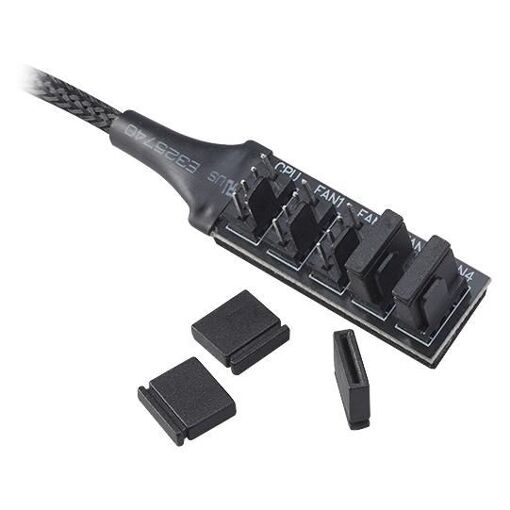 Câble d'alimentation interne Akasa AK-CBFA08-30BK, 0,3 m
