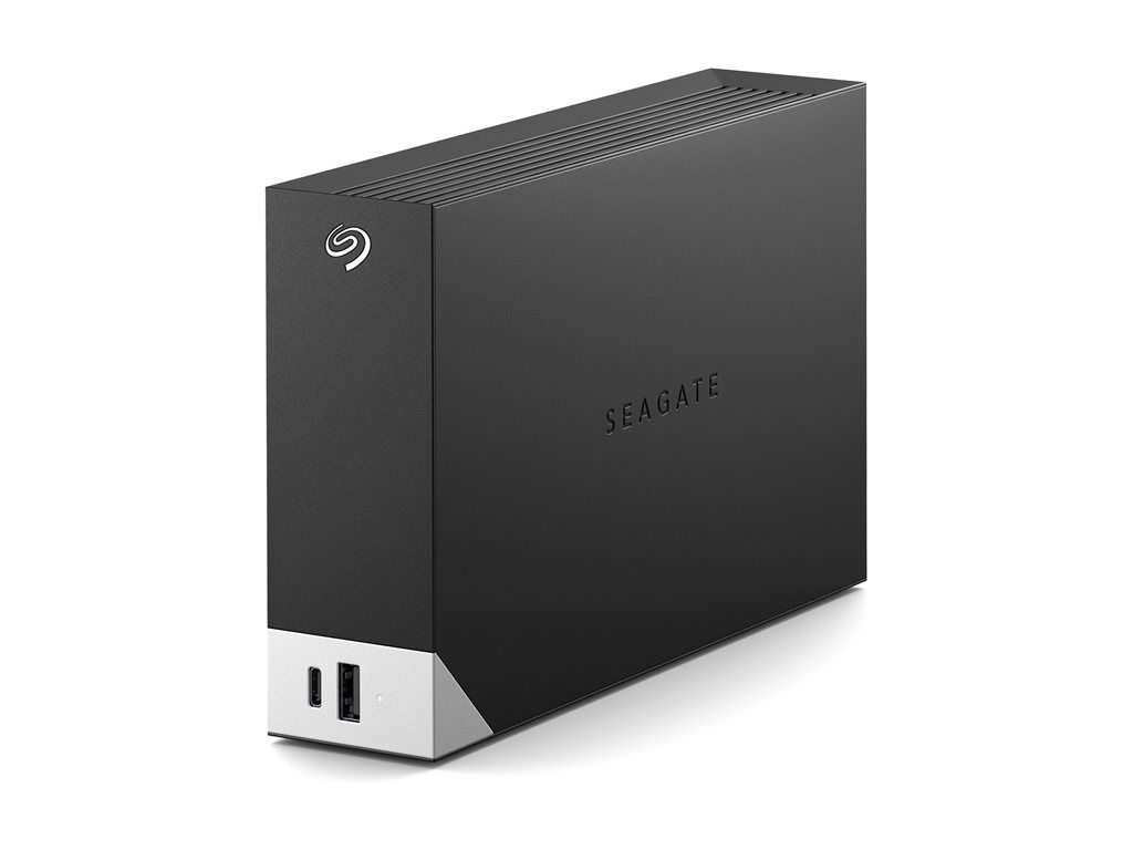 Seagate One Touch 20TB External Hard Drive with Hub - USB 3.0 - Black