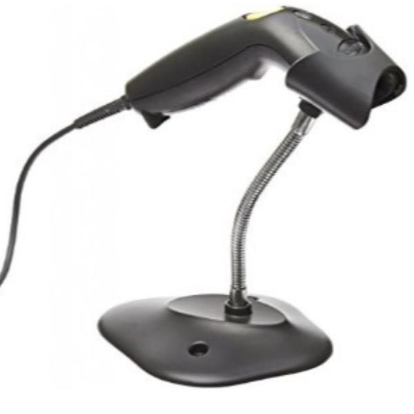 Zebra LS1203 Fixed 1D Laser Barcode Reader - Black