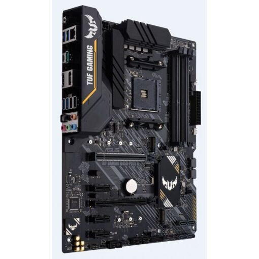 Tarjeta madre Asus TUF Gaming B450-PLUS II - Chipset AMD - ATX - 128 GB de RAM DDR4 máx. - 4 ranuras de memoria - Ethernet Gigabit