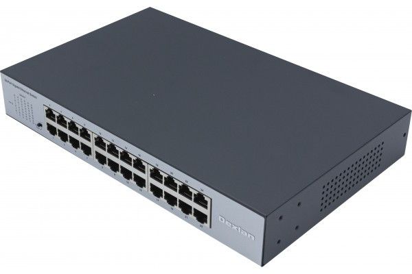 Dexlan 24-Port Gigabit Switch, Fanless, VLAN