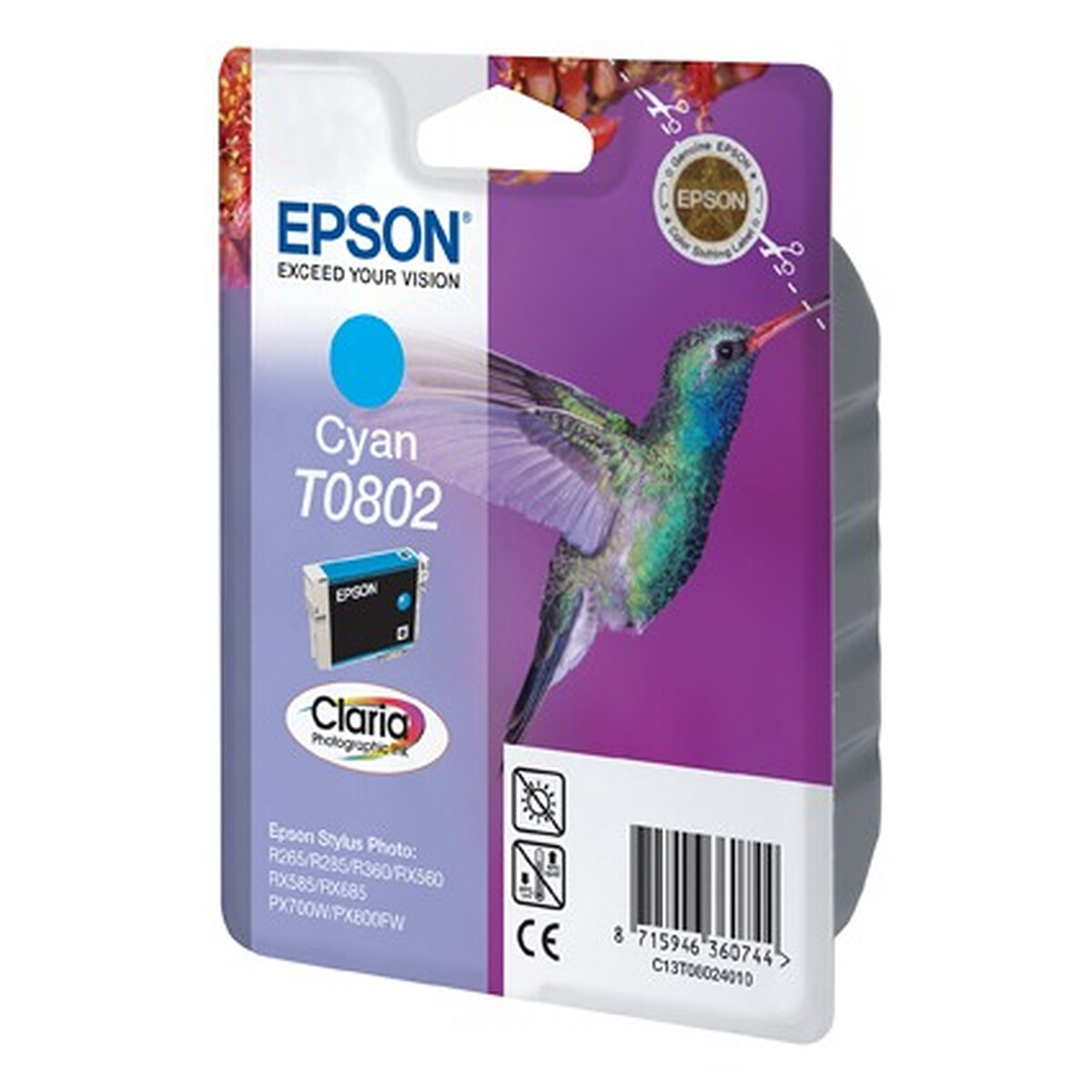 Epson Colibri 08 Cyan Ink Cartridge