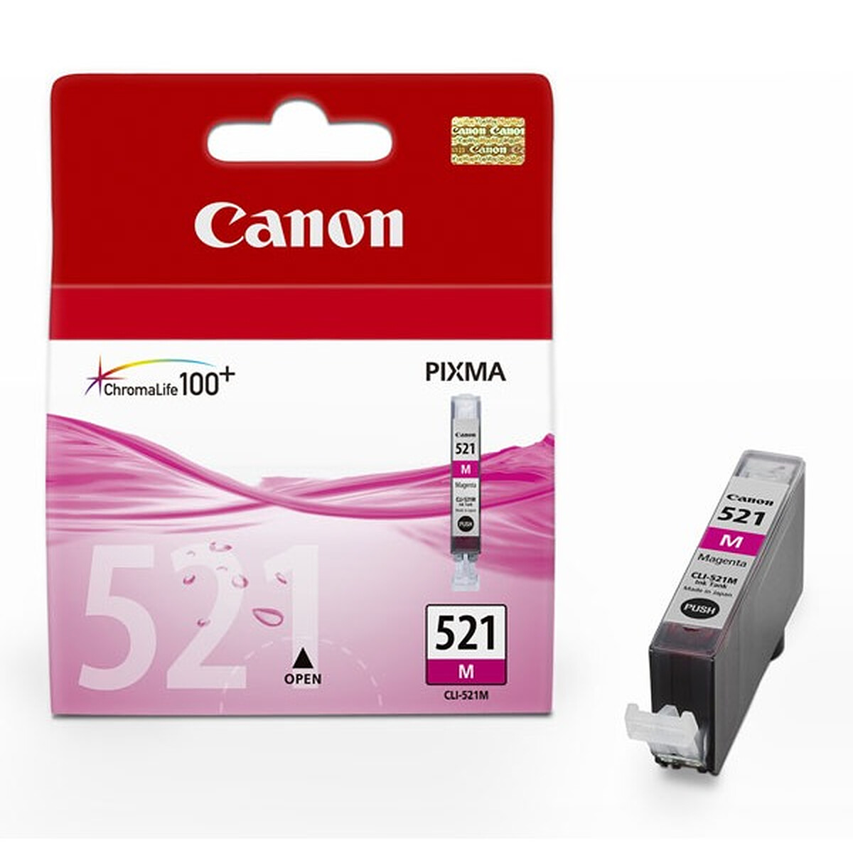 Canon CLI-521M Magenta Ink Cartridge (445 Pages @ 5%)
