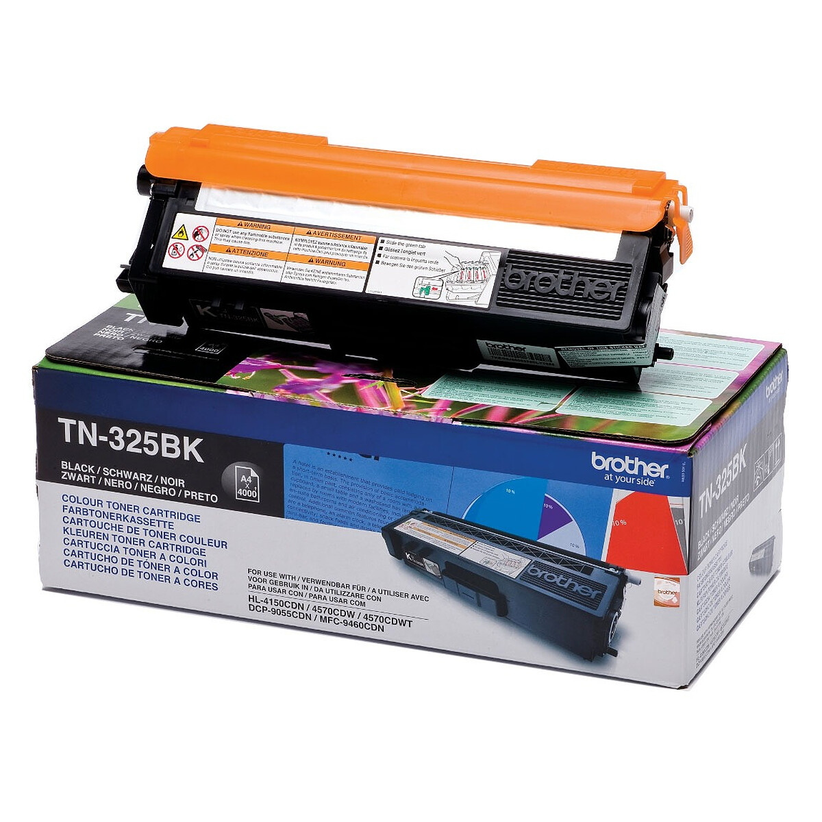 Brother TN-325BK Black Toner (4000 Pages @ 5%)