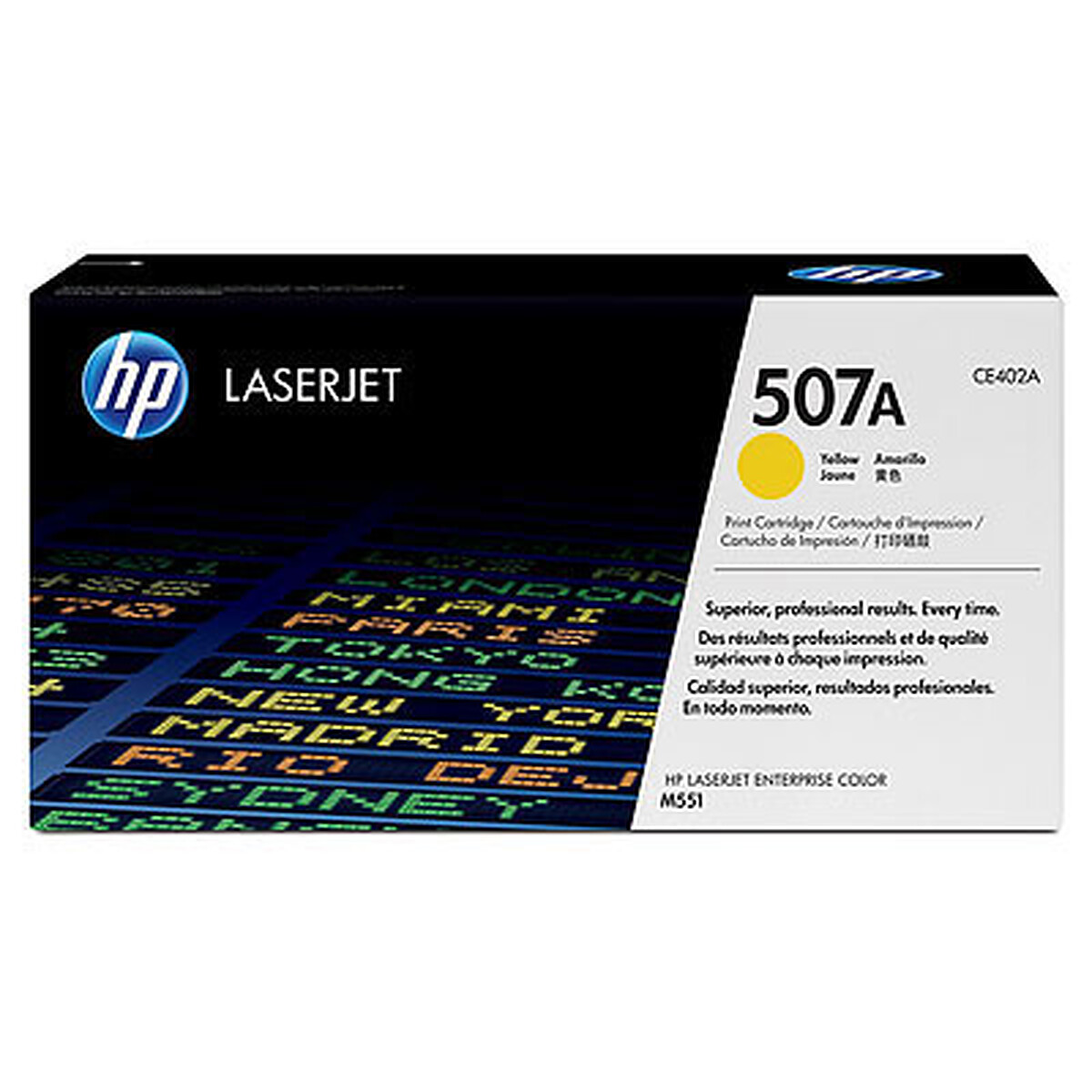 HP 507A (CE402A) Yellow Toner
