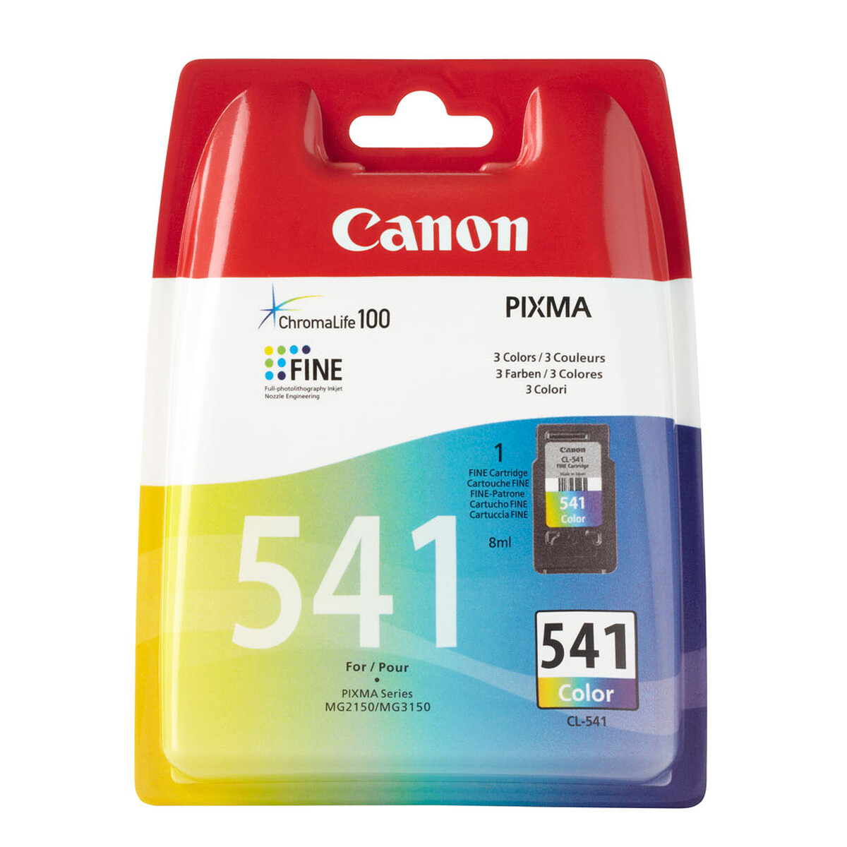 Canon CL-541 Color Ink Cartridge (180 Pages at 5%)