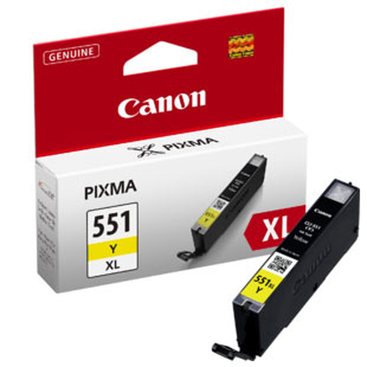 Canon CLI-551Y XL Ink Cartridge (Yellow, XL Capacity)