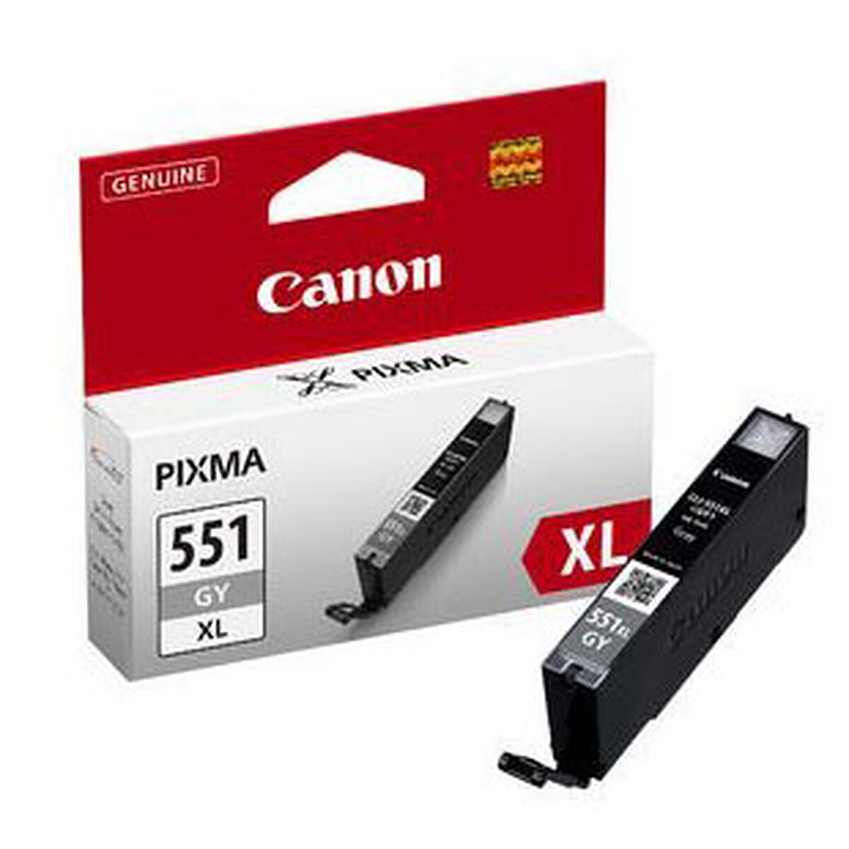 Canon CLI-551GY XL Ink Cartridge (Grey, Large Capacity)