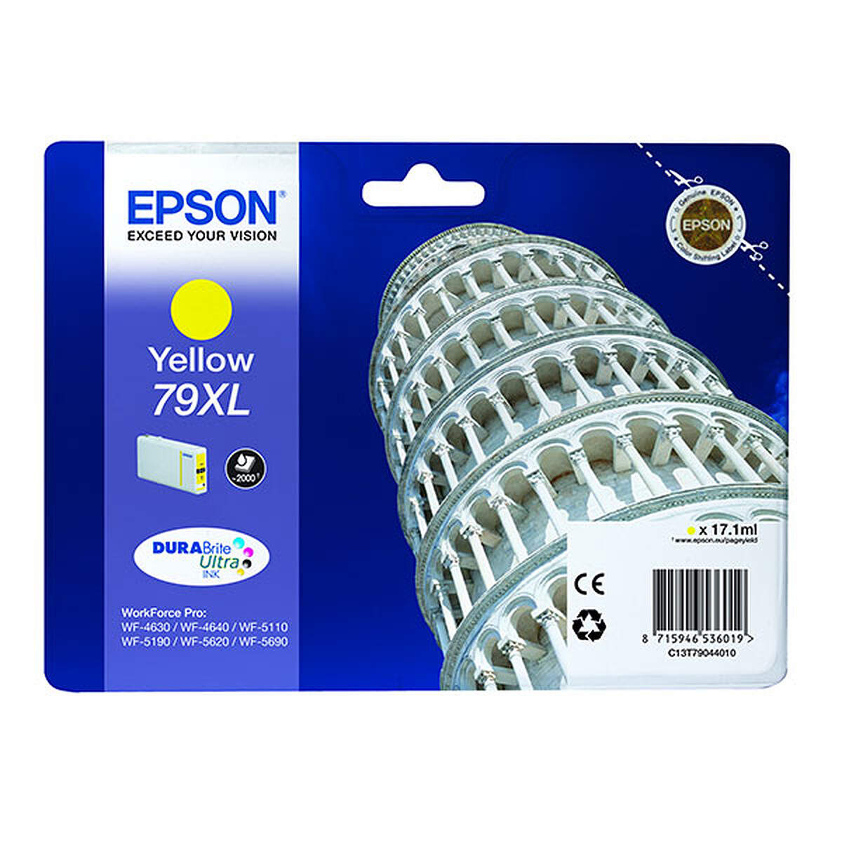 Epson 79XL Yellow High-Capacity Ink Cartridge