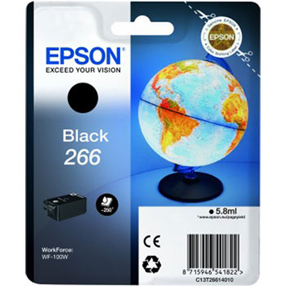 Epson Durabrite Ultra Black Ink Cartridge (266)