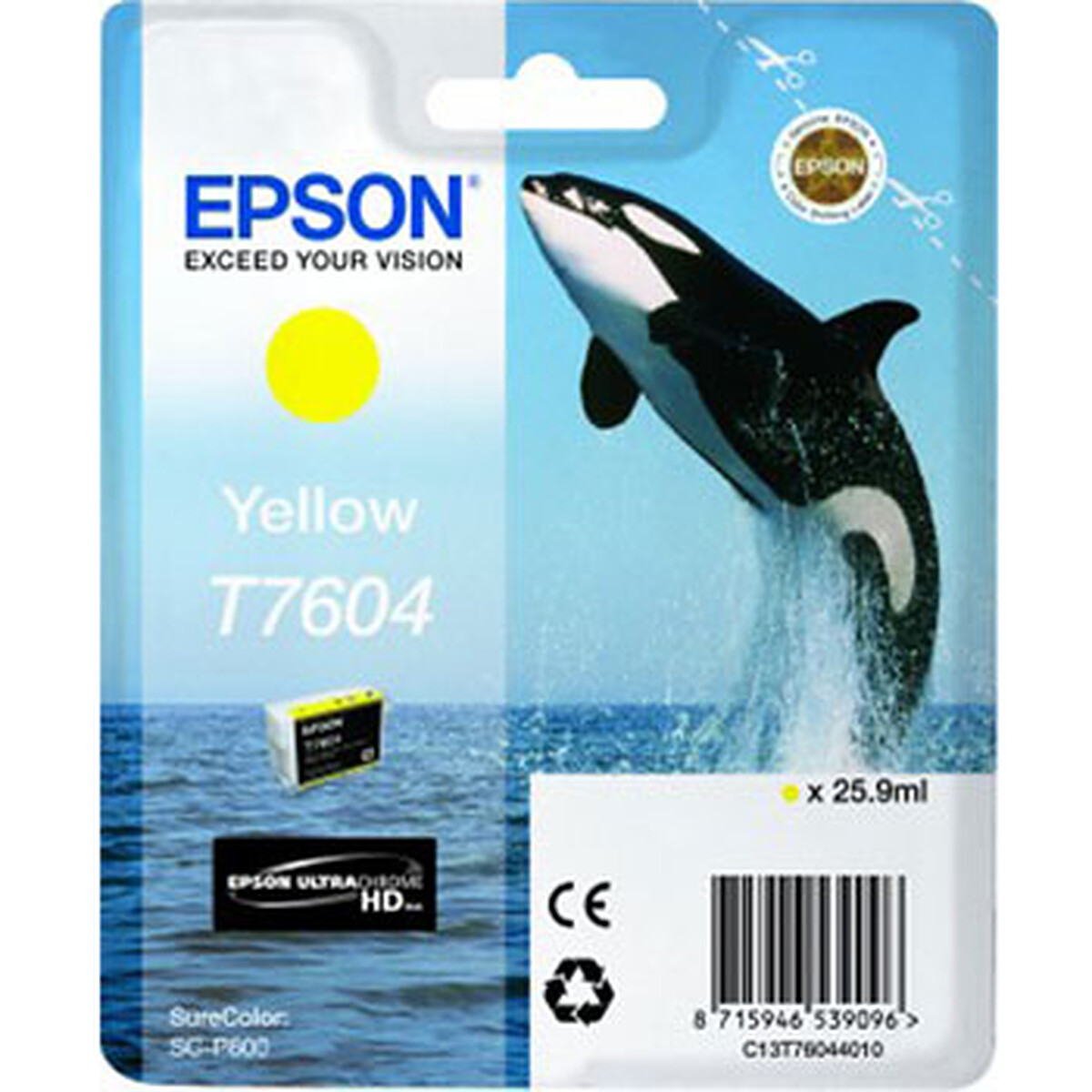 Epson T7604 Yellow Ink Cartridge