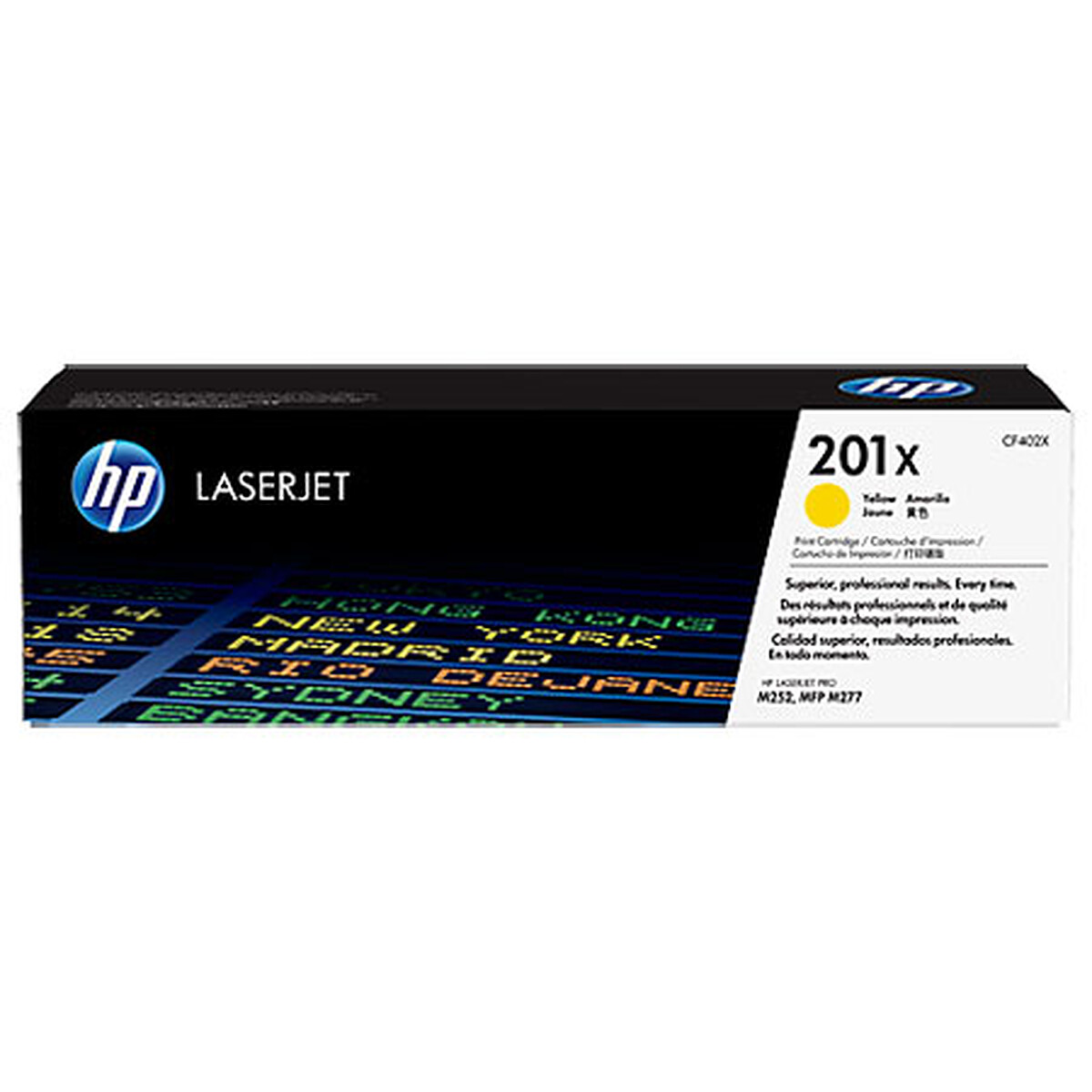 HP 201X High-Capacity Yellow Toner (CF402X)