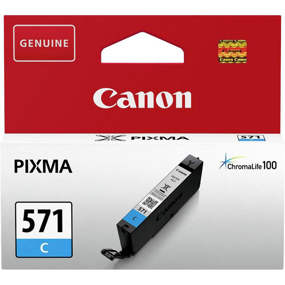 Canon CLI-571C Ink Cartridge (Cyan)