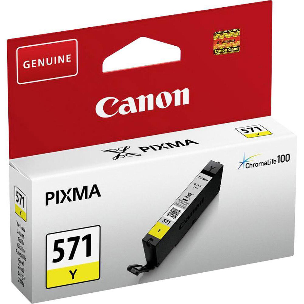 Canon CLI-571Y Yellow Ink Cartridge