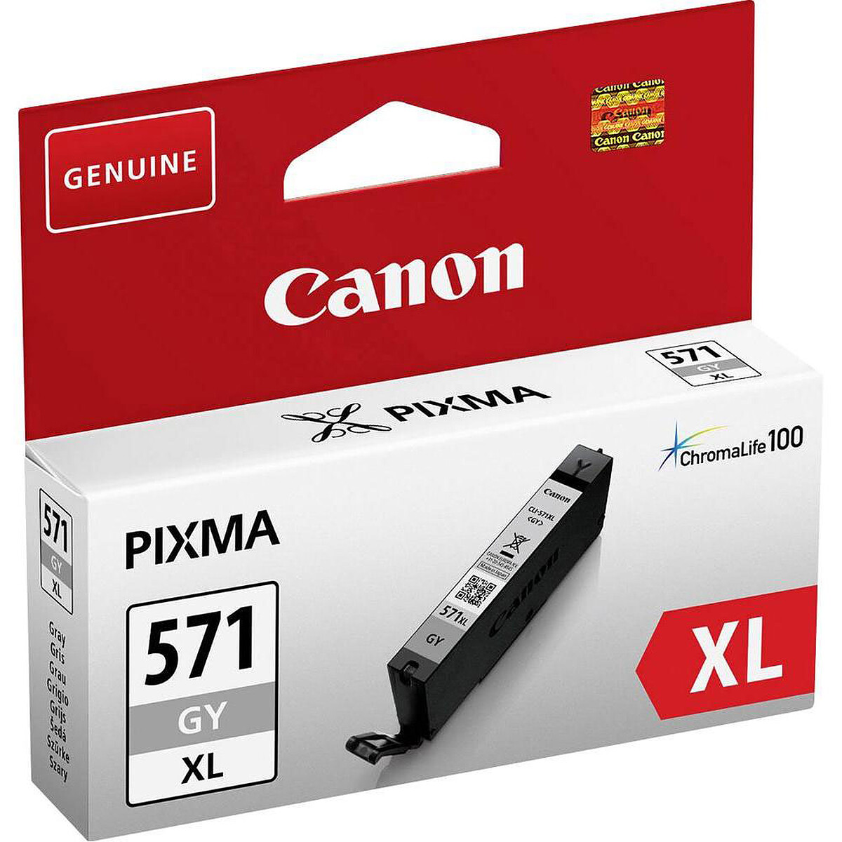 Canon CLI-571GY XL High-Capacity Gray Ink Cartridge