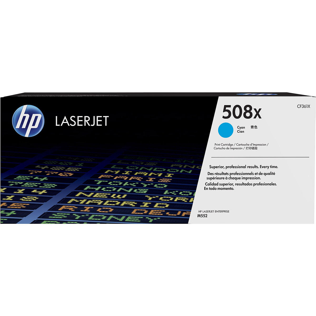 HP 508X High-Capacity Toner - Cyan (CF361X)