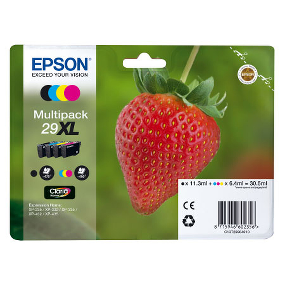 Epson 29XL Multipack Ink Cartridges