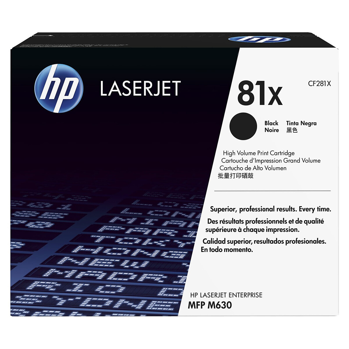 HP 81X (CF281X) Black Toner