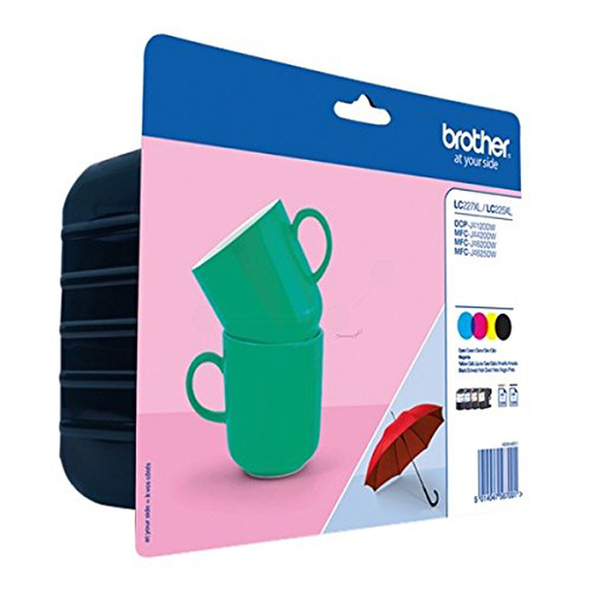 Brother LC227XLVALBP Ink Cartridges (Black, Cyan, Magenta, Yellow)
