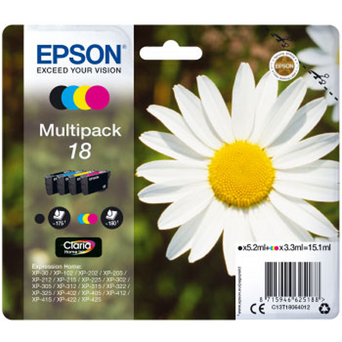 Epson MultiPack 18 Ink Cartridges