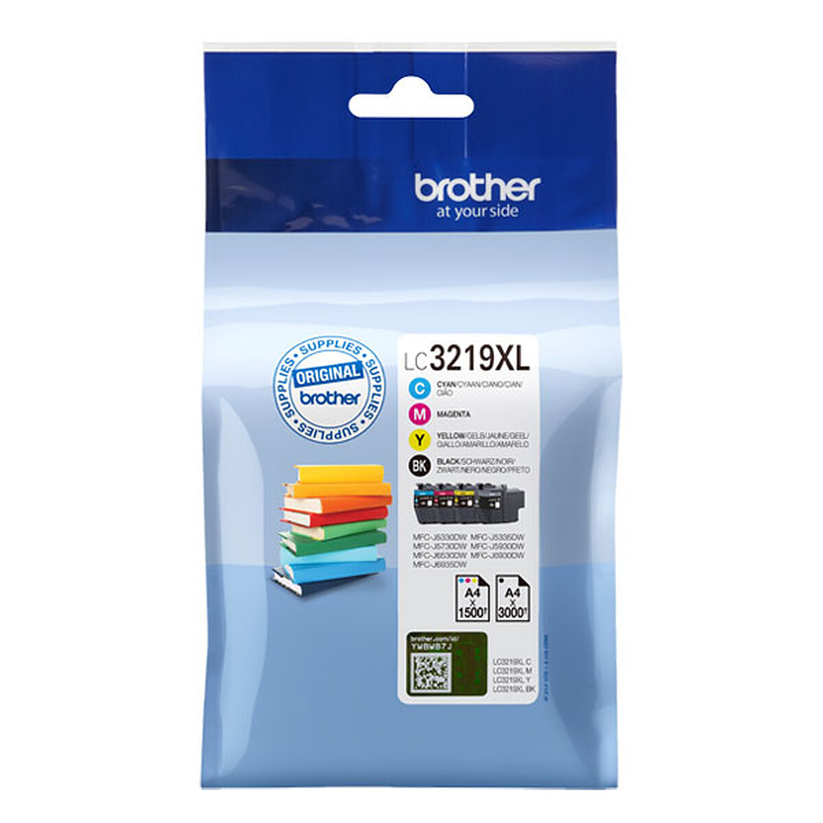 Kit de valor Brother LC3219XL (Negro, Cian, Magenta, Amarillo)