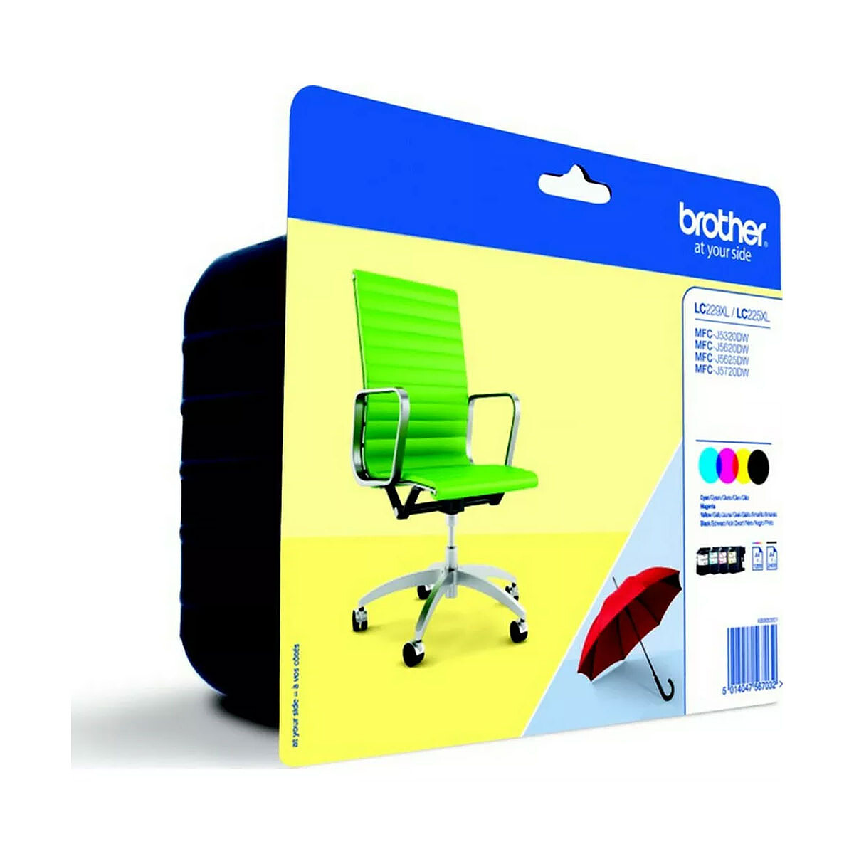 Brother LC229XLVALBP Ink Cartridges (Black, Cyan, Magenta, Yellow)