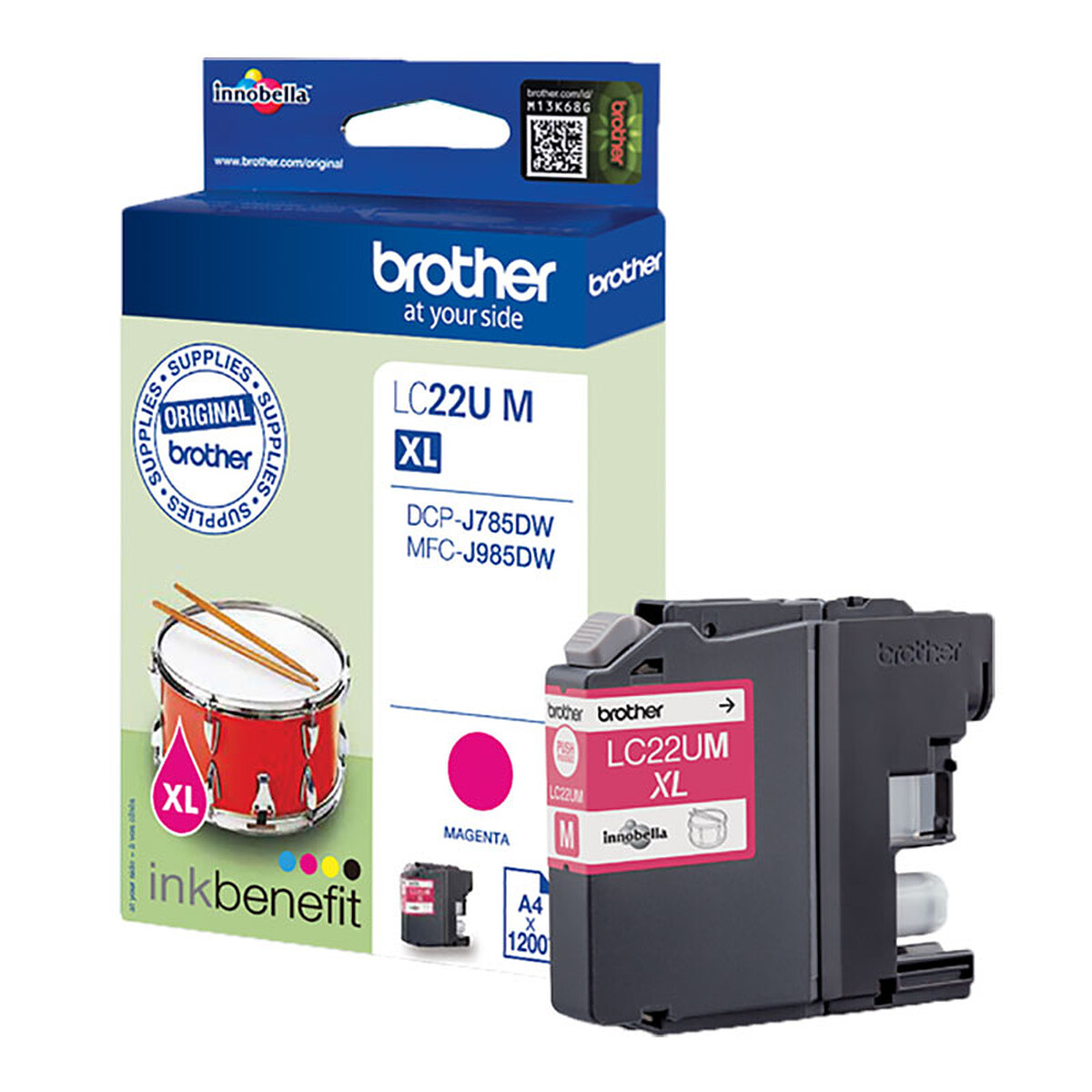 Brother LC22UM Magenta Ink Cartridge
