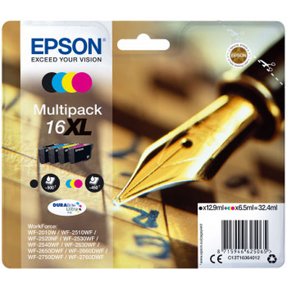 Epson Ink Cartridge Multipack 16 XL