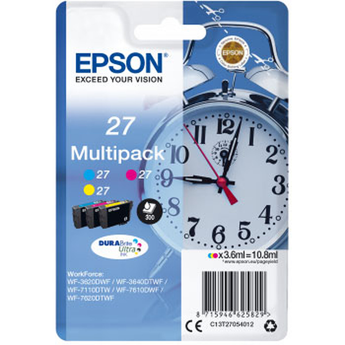 Epson Color Ink Cartridge Multipack 27