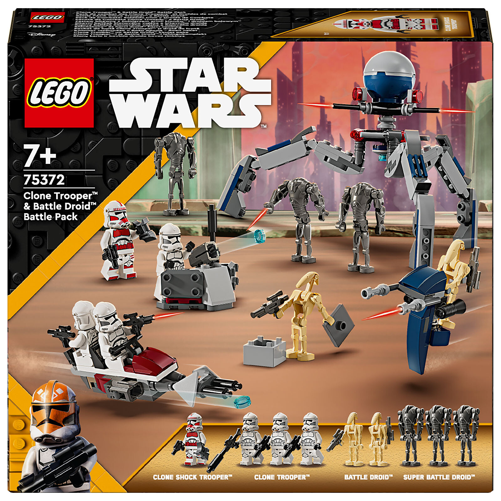 LEGO Star Wars 75372 Clone Troopers and Battle Droids Battle Pack