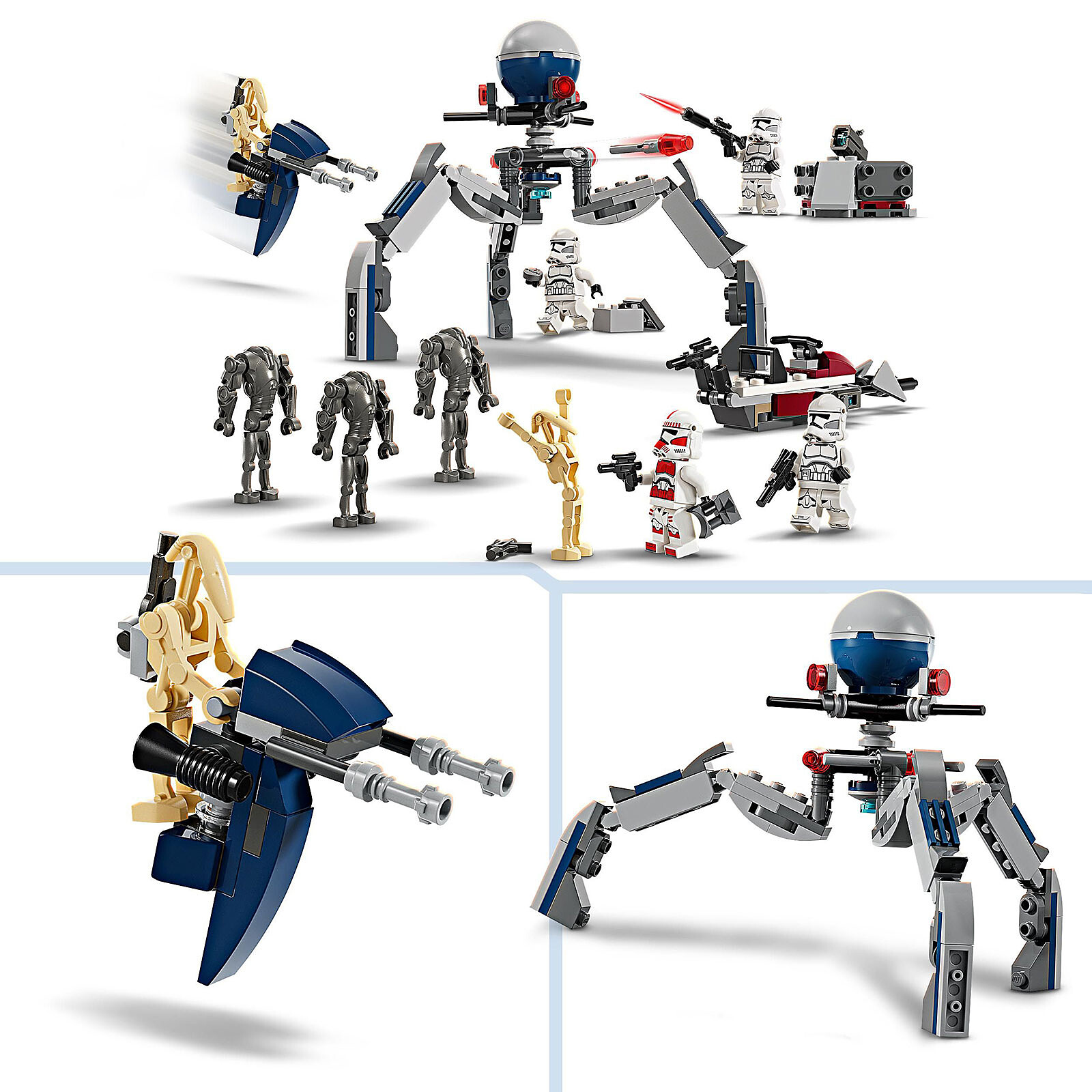 LEGO Star Wars 75372 Clone Troopers and Battle Droids Battle Pack