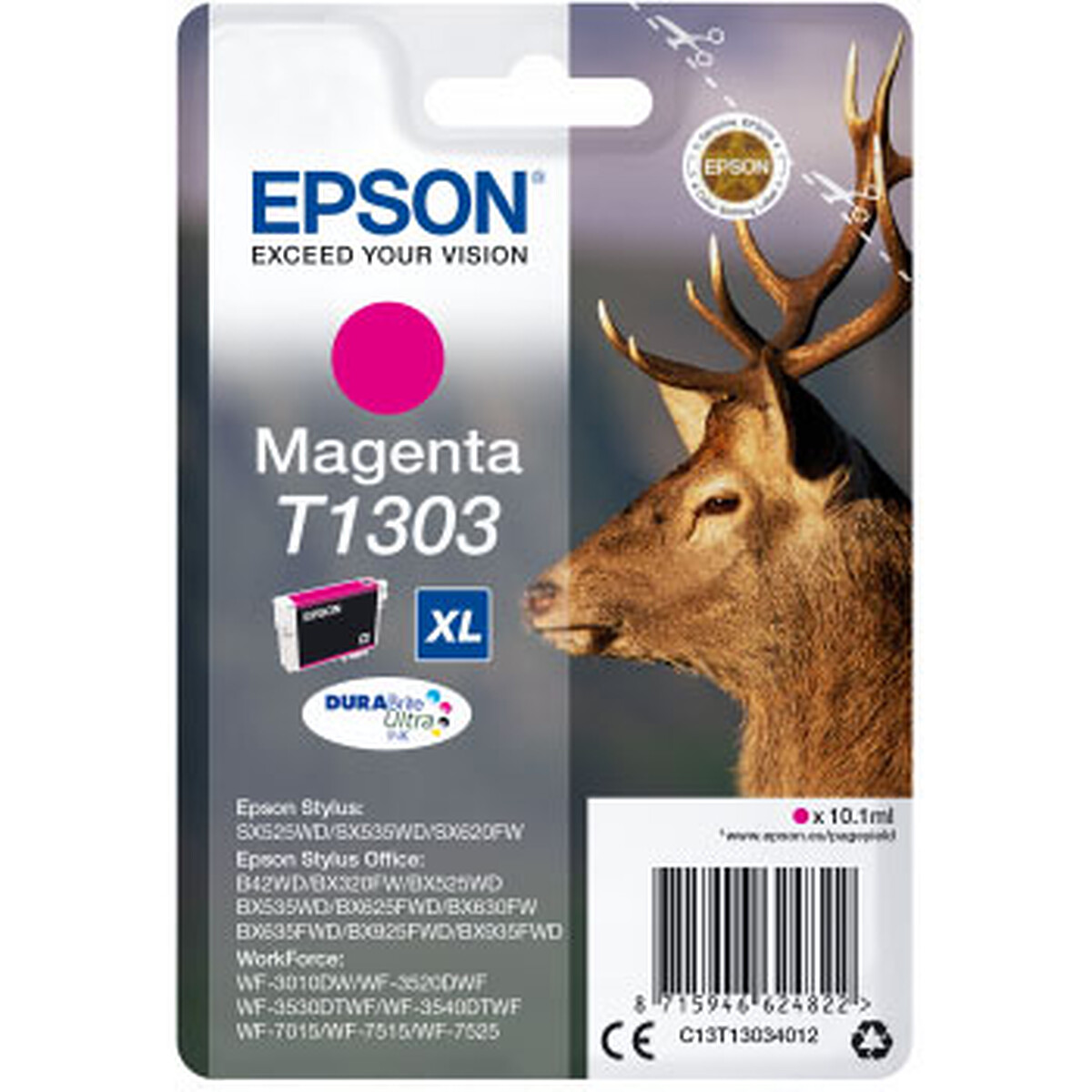 Epson T1303 XL Magenta Ink Cartridge