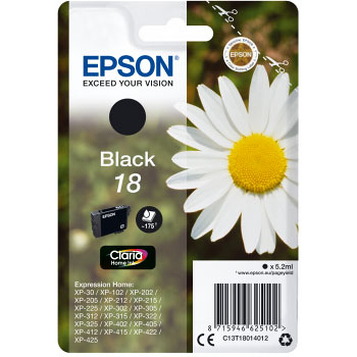 Epson Photo Black Ink Cartridge (175 Pages @ 5%)