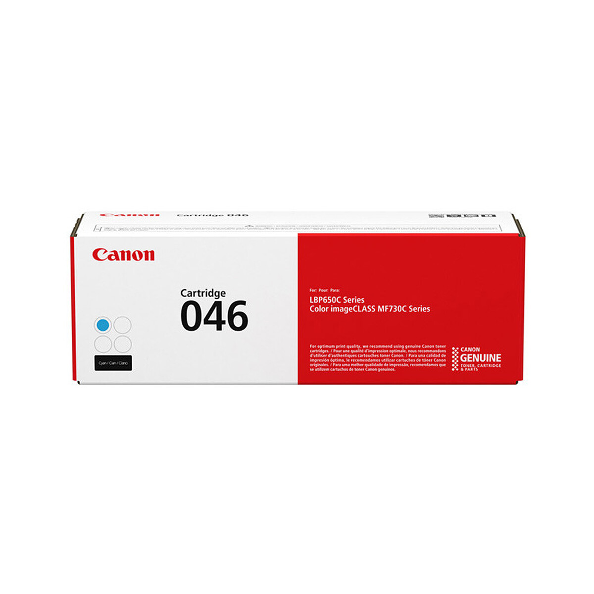 Canon Cyan Toner 046 (2600 Pages @ 5%)