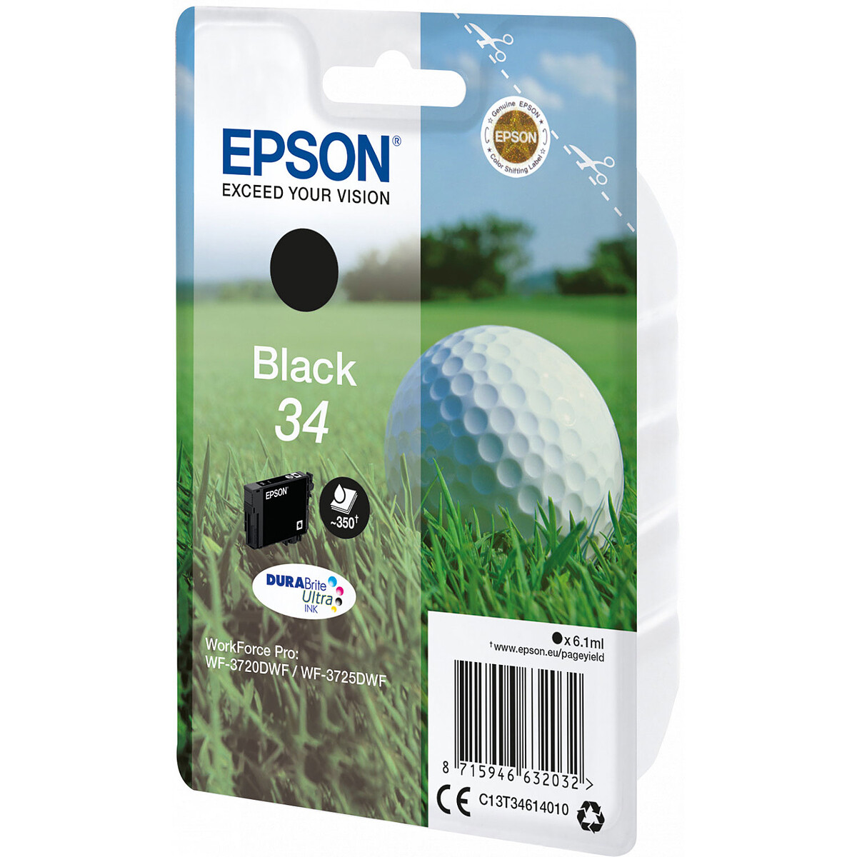 Epson Golf Ball Black 34