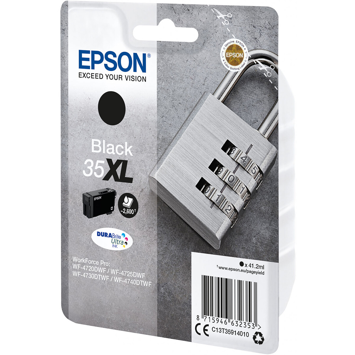 Epson Black 35XL Ink Cartridge