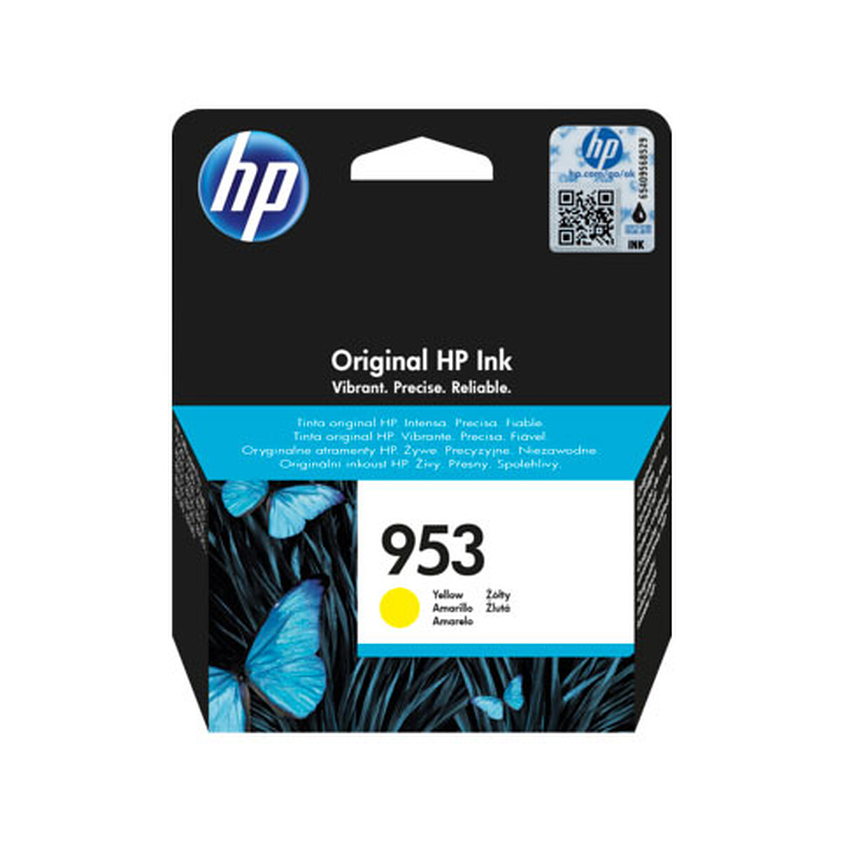 HP 953 Yellow Ink Cartridge (F6U14AE)