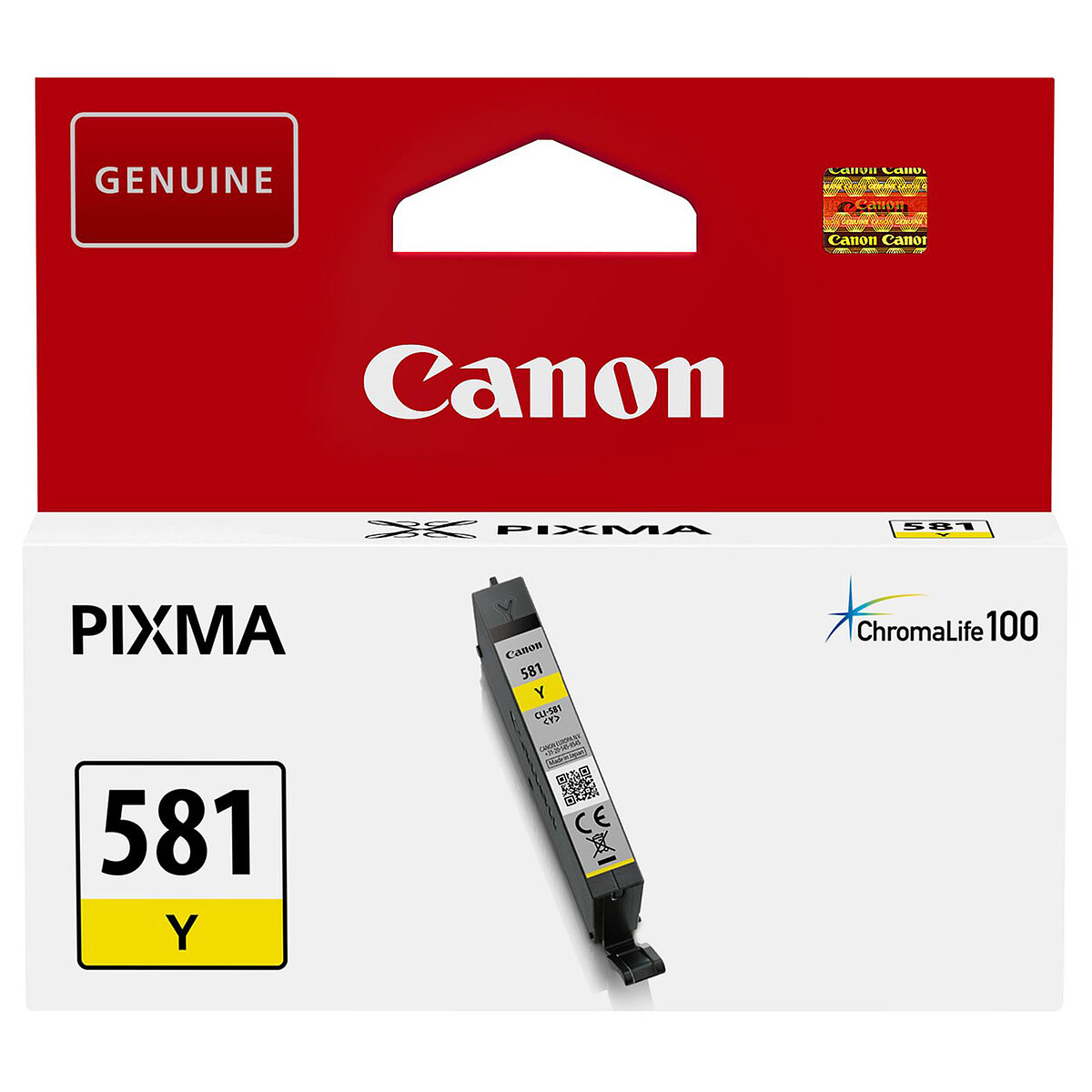 Canon CLI-581Y Yellow Ink Cartridge
